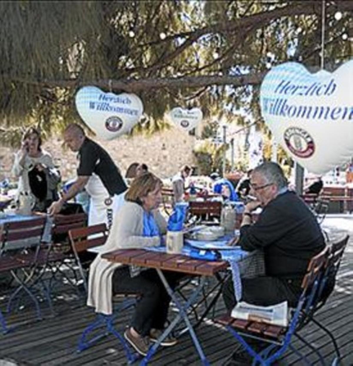 Biergarten del Princesa Sofía.