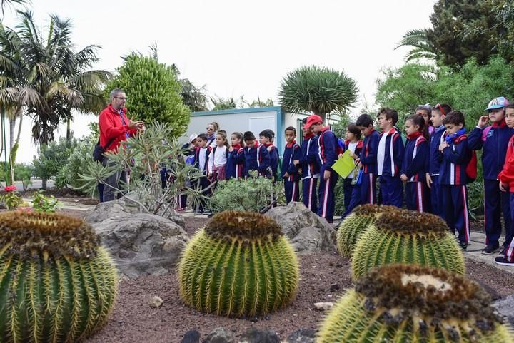 Visita escolar a la Granja Agricola del Cabildo