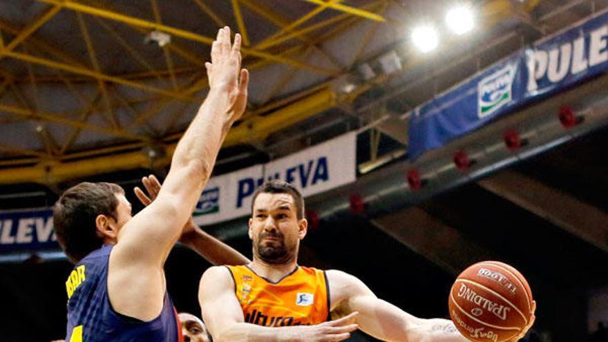 El escolta del Valencia Basket Rafa Martínez.