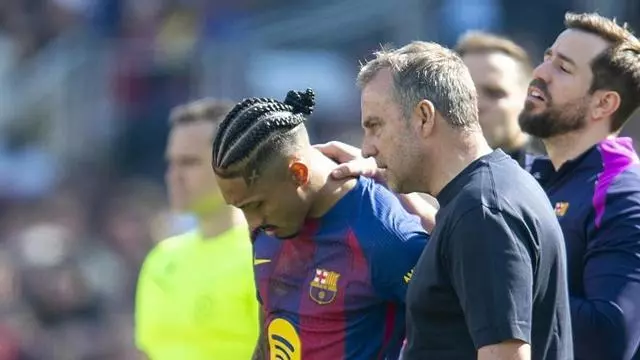 Flick designa a Raphinha como primer capitán del Barça para que hable en el Gamper