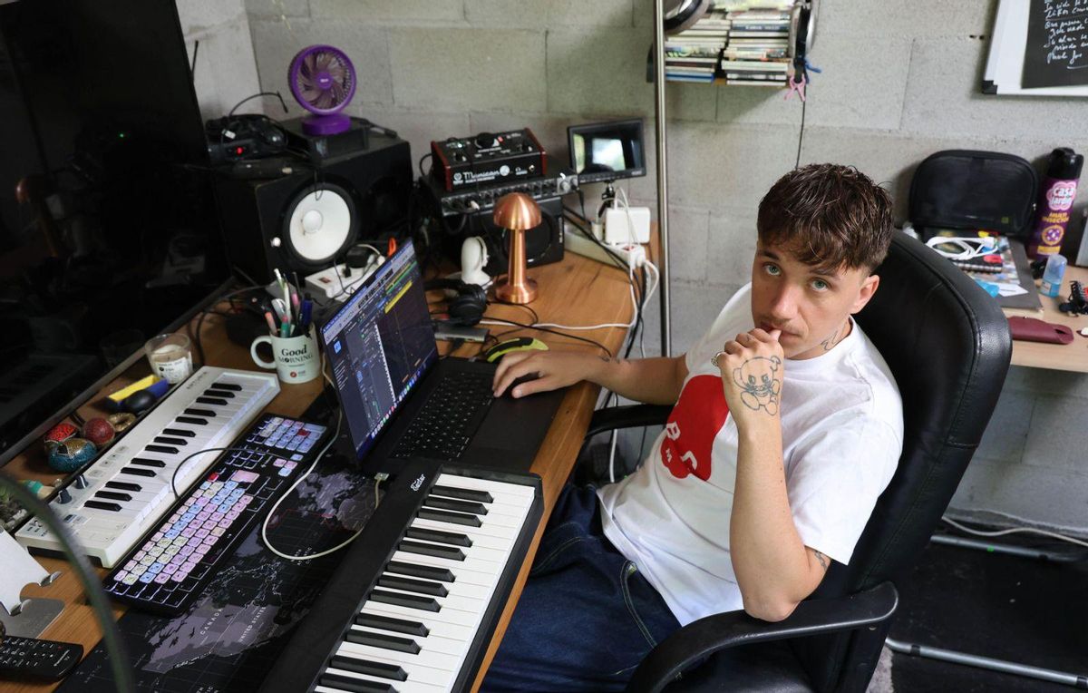 El productor musical y DJ Baby Pantera (Antón Cardalda).