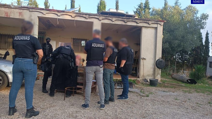 Intervenidos 2.500 kilos de hachís a una red que transportaba droga de Castellón a Europa