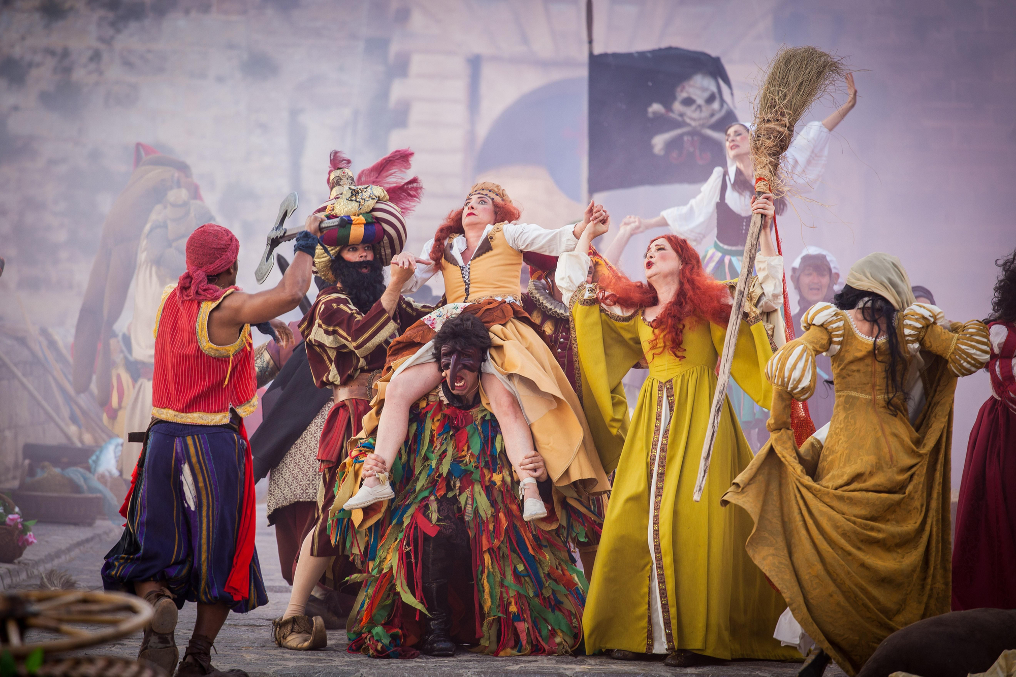 Edición de 2017 de la Feria Medieval de Ibiza.