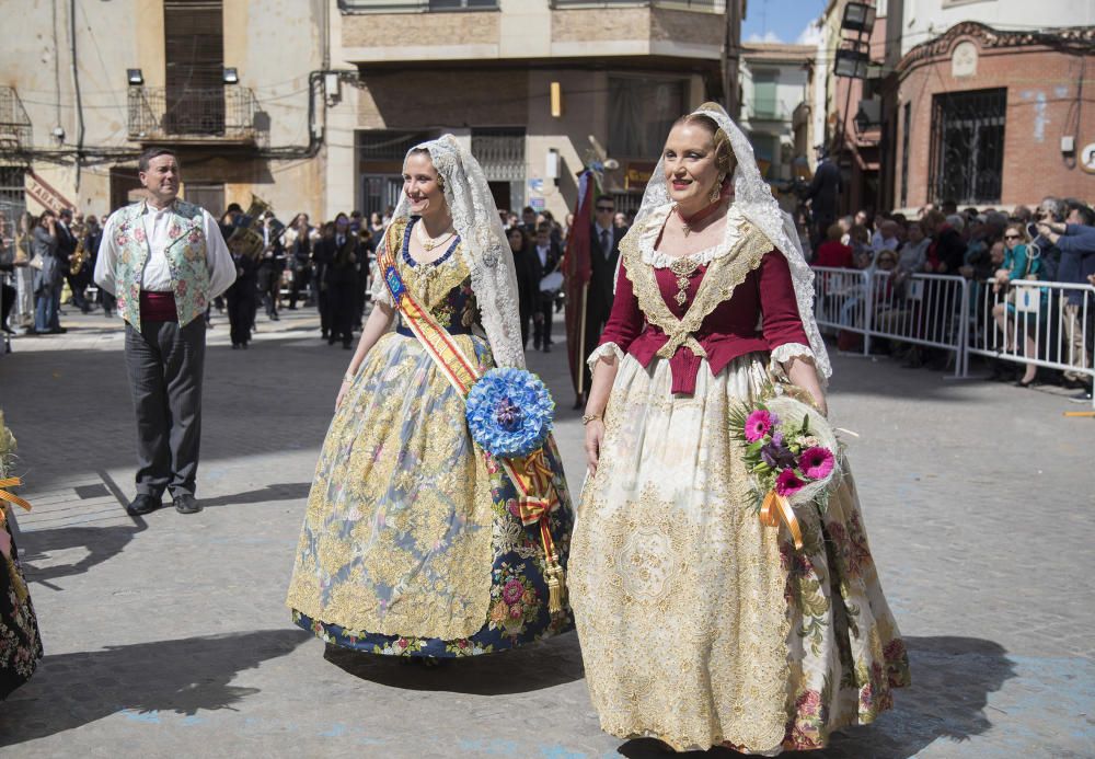 Fallas 2019: Ofrenda en Borriana