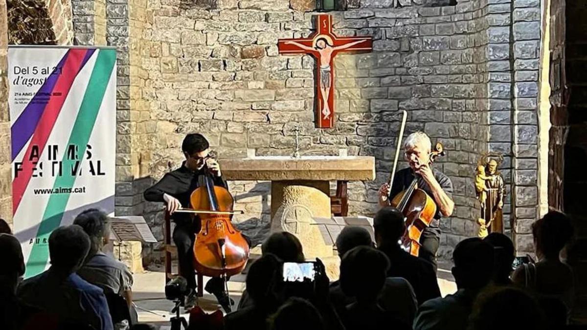 Castellnou de Bages acull un dels concerts del Festival de l’Acadèmia Internacional de Música de Solsona | AJ. CASTELLNOU DE BAGES