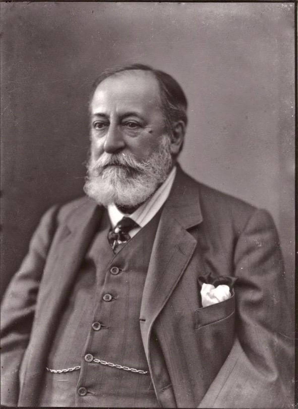 Imagen restaurada por Espieu de Camille Saint-Saëns para la portada de las recuperadas partituras.
