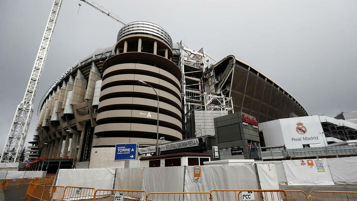 Así van las obras del Bernabéu