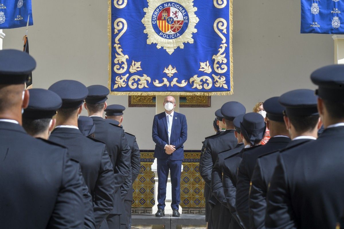 Jjura del cargo de 76 alumnos de la XXXV Promoción de la Escala Básica de la Policía Nacional