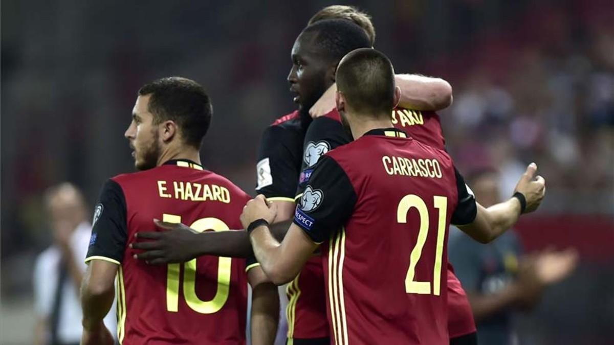 Bélgica se clasificó el pasado fin de semana gracias a su triunfo ante Grecia (1-2)