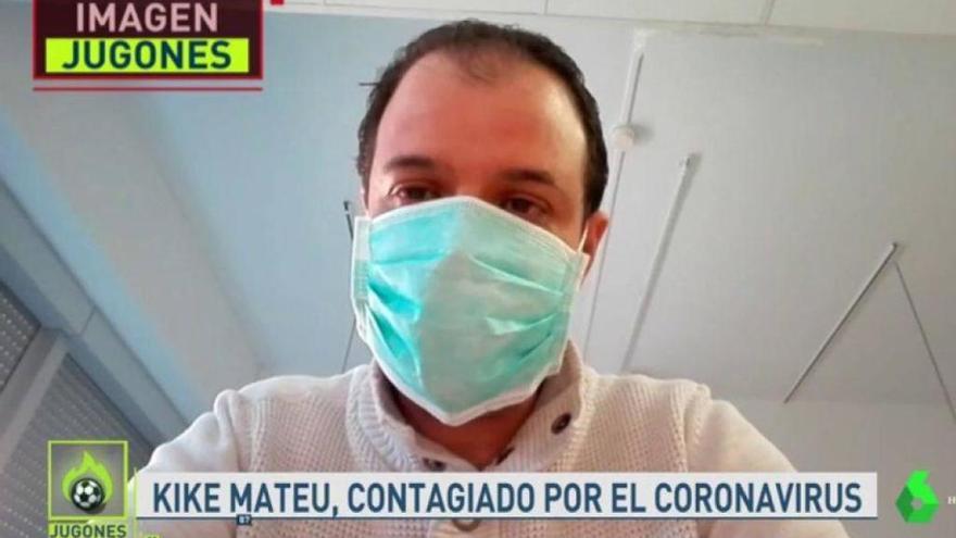 Kike Mateu, el periodista valenciano de El Chiringuito contagiado: &quot;El coronavirus me ha fichado&quot;