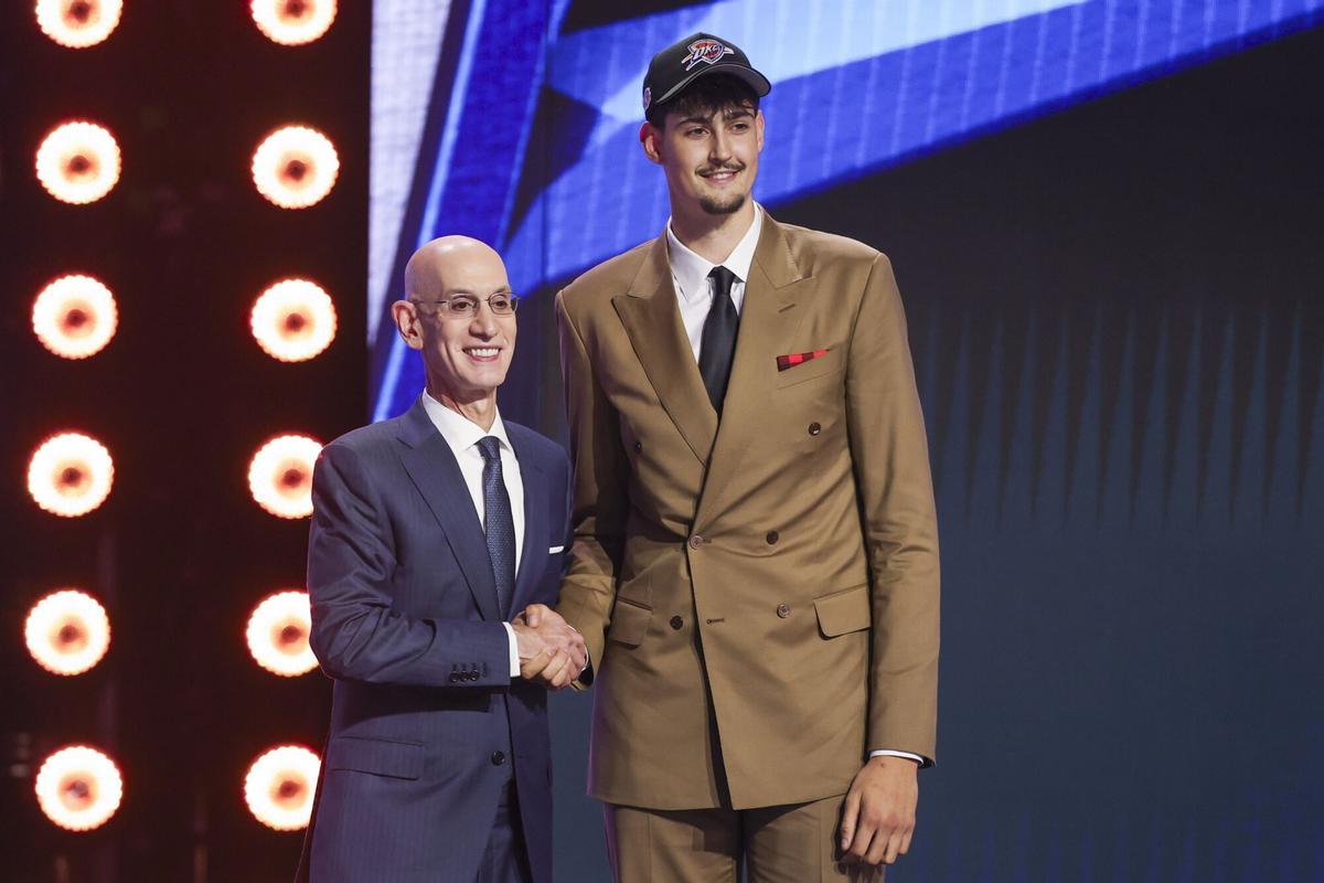 Aday Mara, seleccionado por Oklahoma en el pick 12