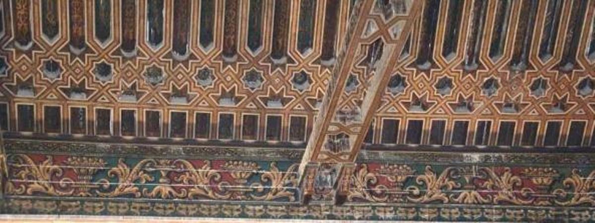 Detalle de la zona arrocable de la puerta de navarra