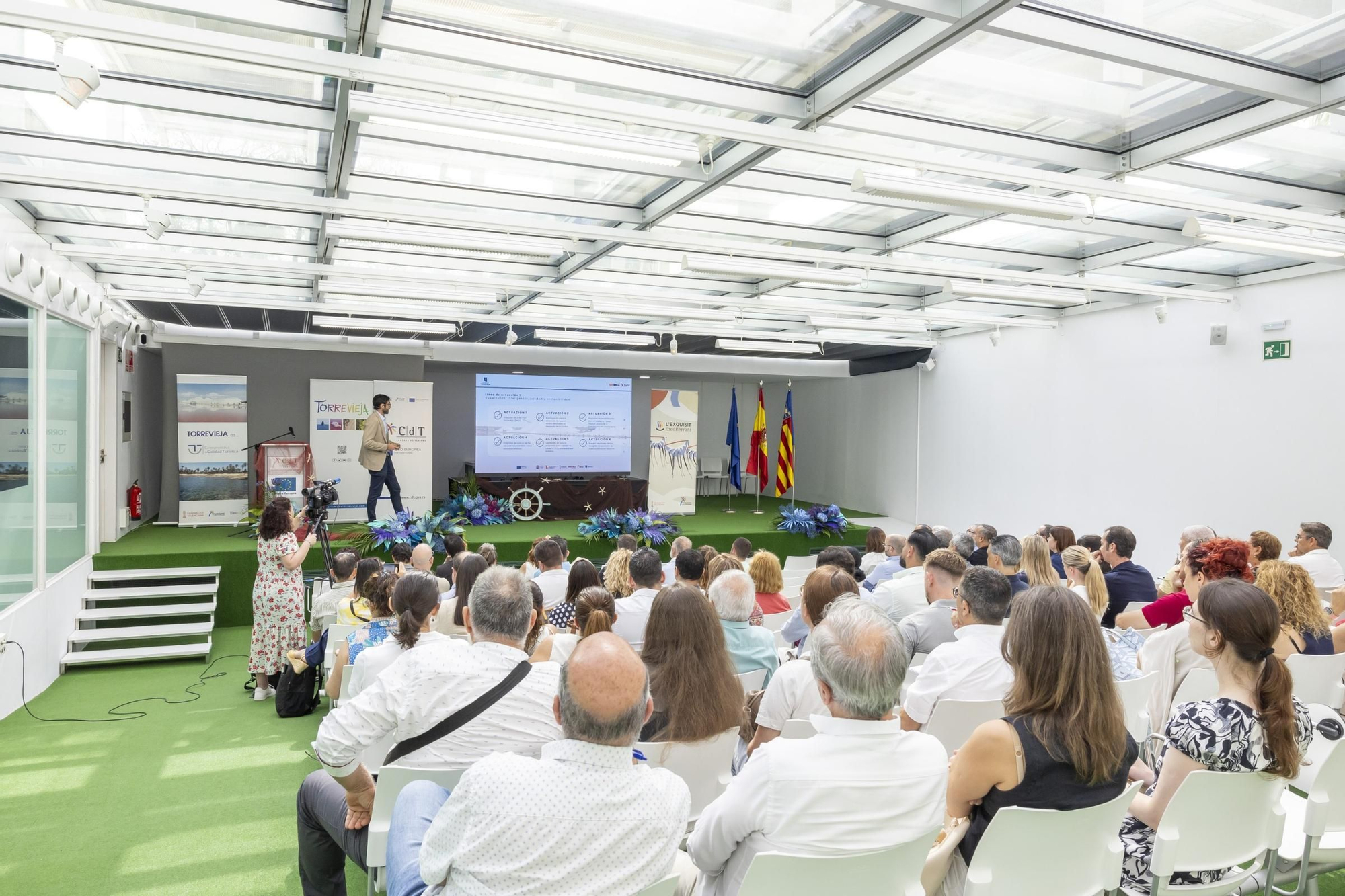 Presentación del nuevo Plan Estratégico de Turismo de Torrevieja en el CdT