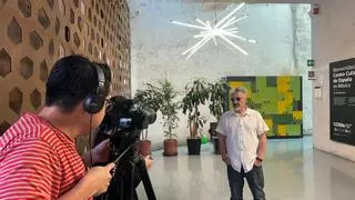 Una sorprendente escultura de luz que "late" conectada al ritmo de los vuelos transoceánicos: Pablo Armesto tiende un puente entre España y México