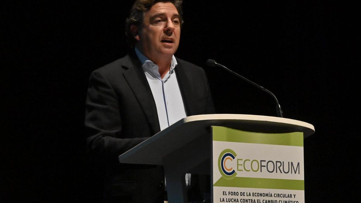 Juan Vidal, de CTR Mediterráneo, en el Ecoforum