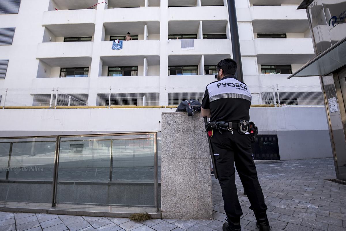 Hotel Bellver, donde se aislaron los afectados por el macrobrote de estudiantes en viaje de estudios a Mallorca