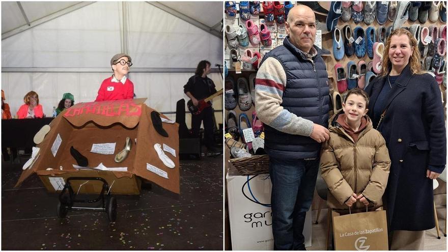 La Casa de las Zapatillas de A Coruña se rinde ante el disfraz más entrañable del Carnaval: "Captó la esencia familiar del negocio"