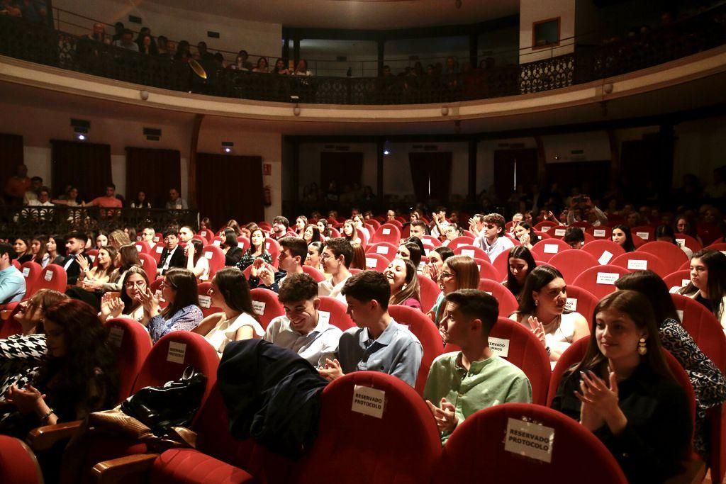 Entrega de distinciones al alumnado en Lorca