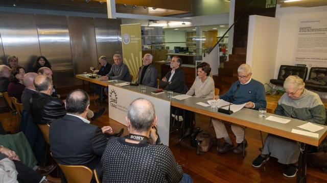 Homenaje a Fernández-Albalat. | Germán Barreiros/Roller Agencia
