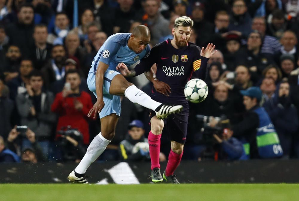 Les imatges del Manchester City - Barça