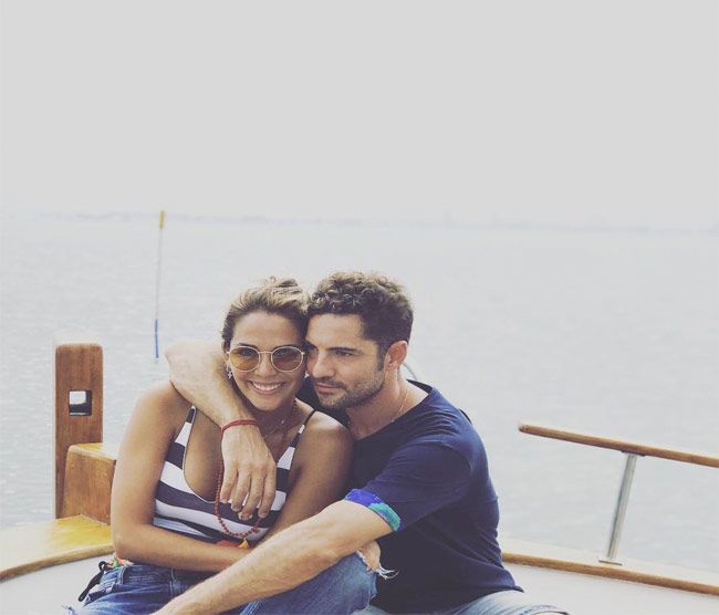 David Bisbal y Rosanna Zanetti de vacaciones en una imagen de Instagram