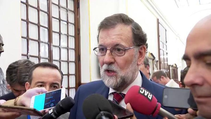 VÍDEO | Rajoy: «Si citen algú per anar a una mesa electoral, que no hi vagi, seria un acte il·legal»