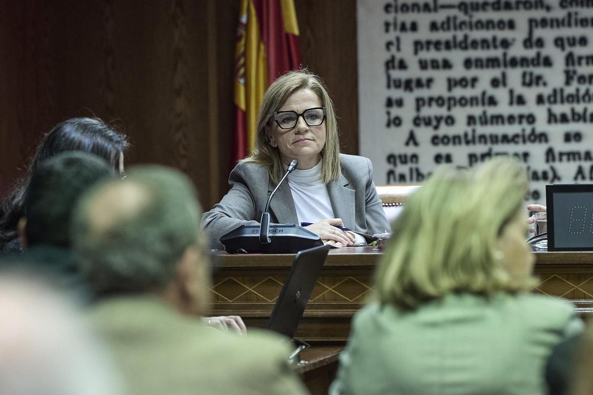 La Delegada del Gobierno en la Comunitat Valenciana, Pilar Bernabé García, comparece ante la Comisión de Investigación de la dana en el Senado.