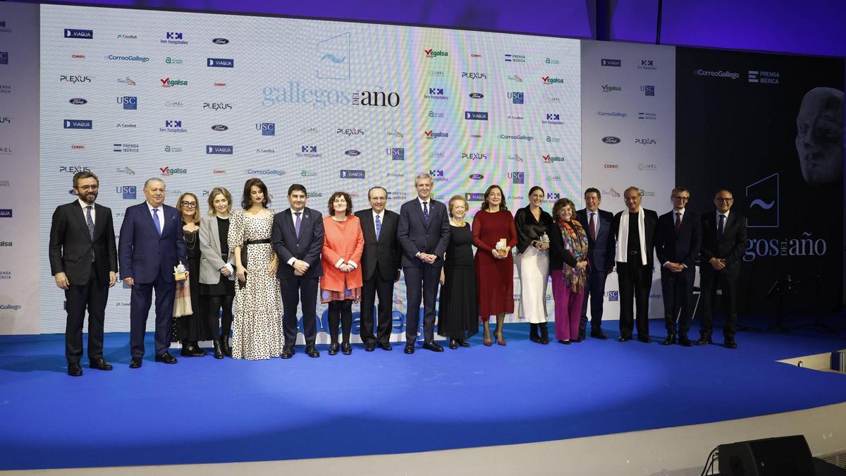 Gala de entrega de los Premios Gallegos del Año