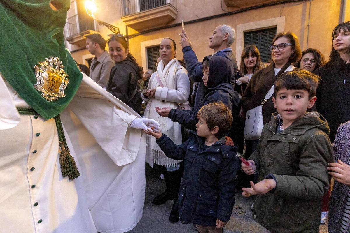 Arranca la Semana Santa con un cuarteto de procesiones en Palma