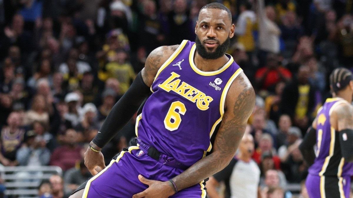 LeBron James, estrella de los Lakers y la NBA