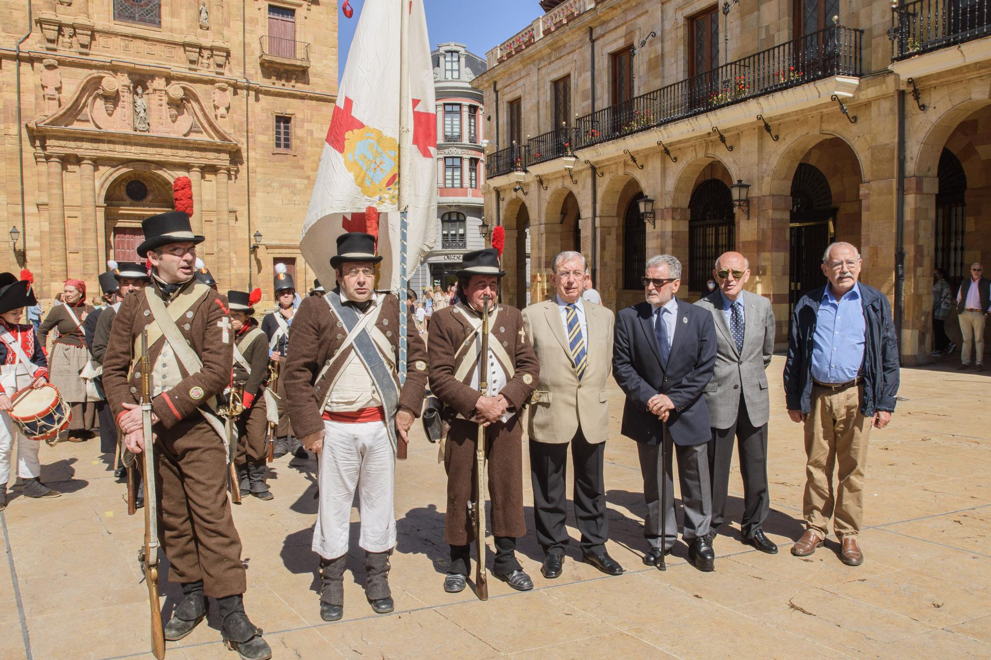 En imágenes: así fue la recreación en Oviedo de la revolución asturiana contra los franceses