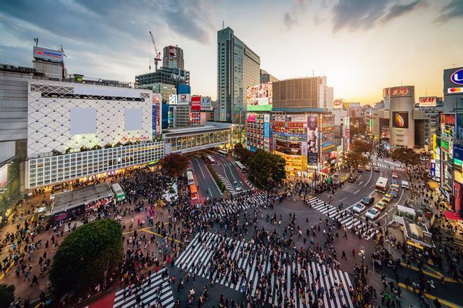 El cruce de Shibuya, Tokio