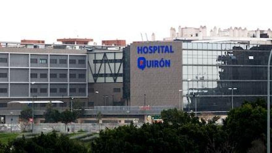 El centro hospitalario de Hospital Quirón en Málaga.