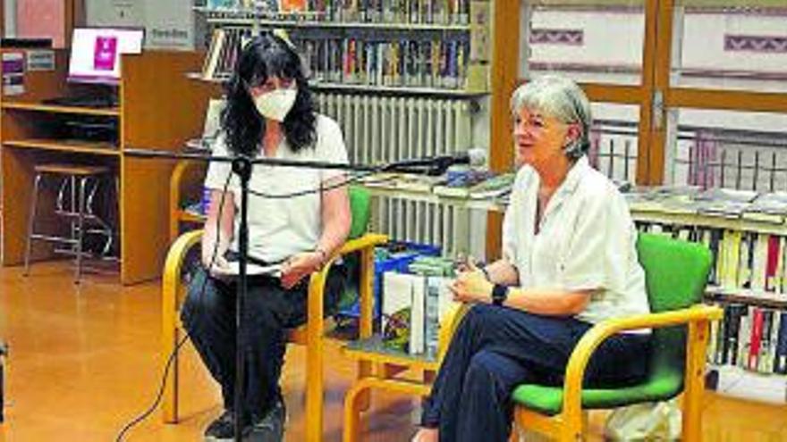 La biblioteca pública de Súria acull la presentació de la darrera novel·la de Maria Dolors Guàrdia