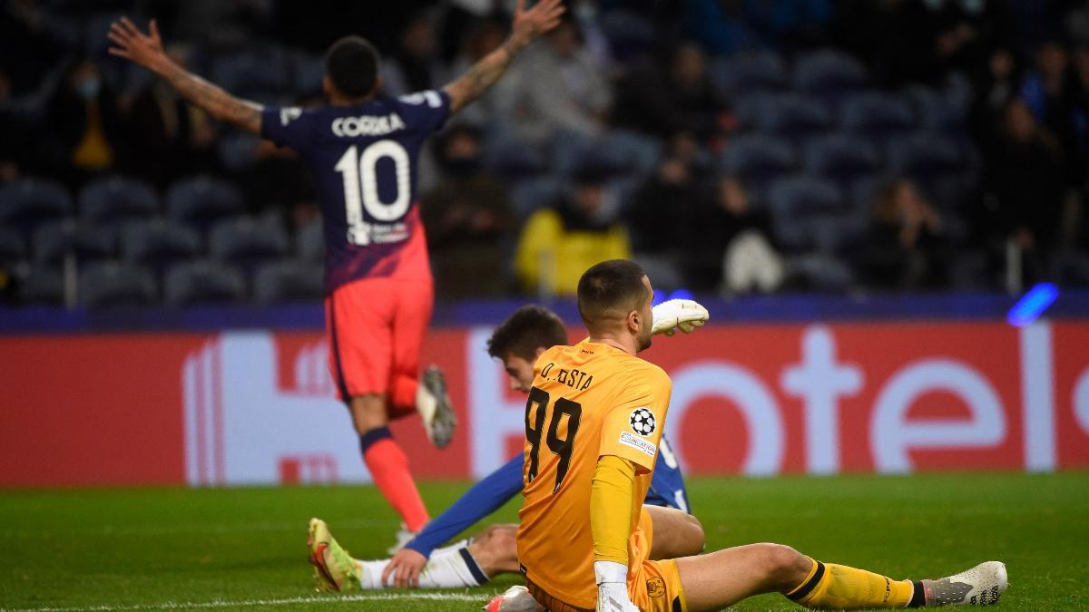 Oporto - Atlético: La carrera y el gol de Correa que hizo enloquecer al Atlético