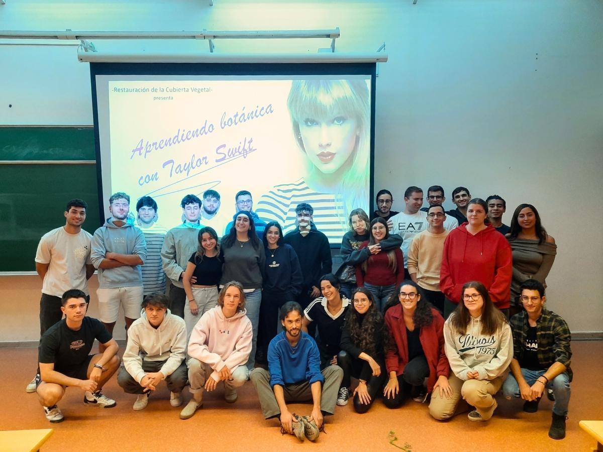 Los profesores han utilizado la popularidad de Taylor Swift en las clases de botánica de la UMH