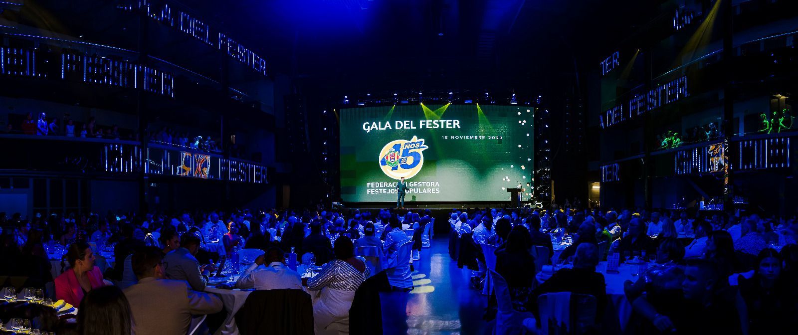 Multitudinaria gala del fester por los 25 años de la Gestora de Festejos