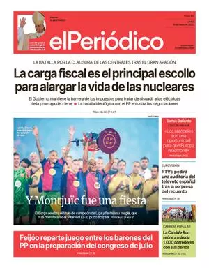 La portada de EL PERIÓDICO del 19 de mayo de 2025