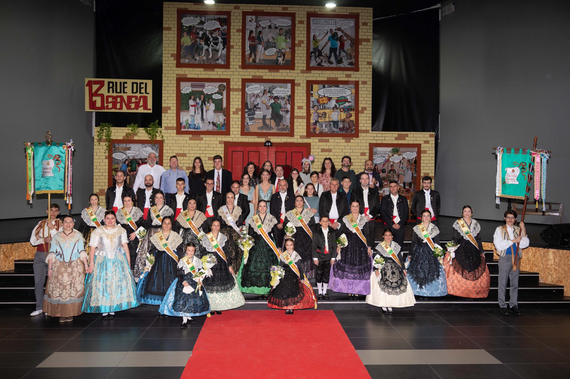 Las mejores imágenes de la presentación de la gaiata 13 Sensal en el Palau de la Festa de Castelló