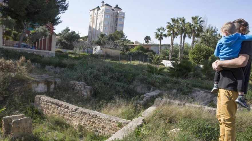 El yacimiento arqueológico del Parque de las Naciones.