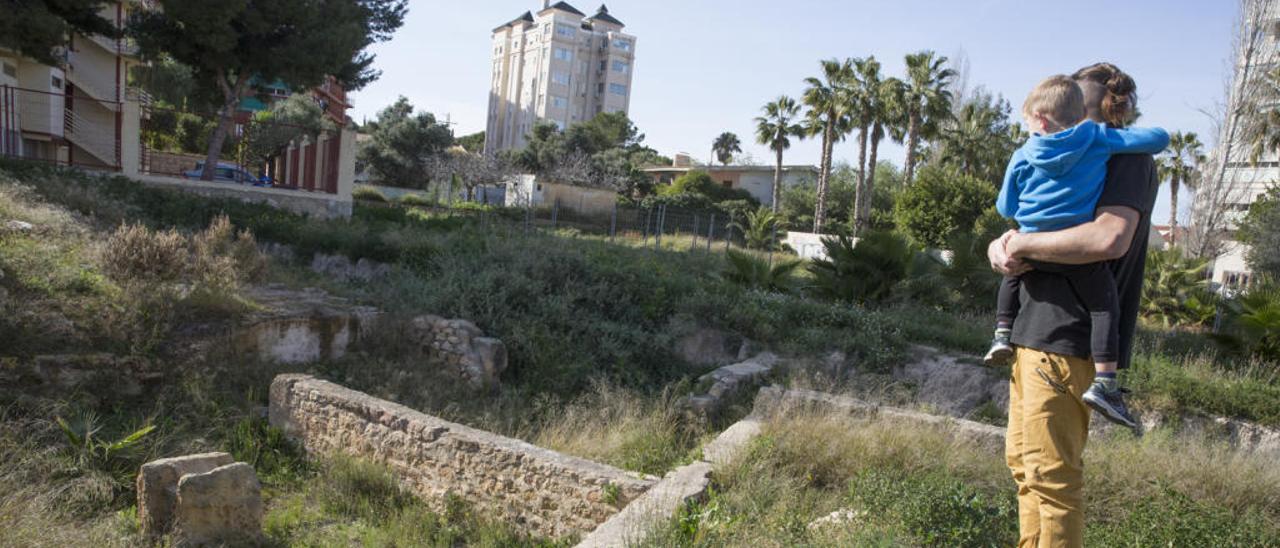 El yacimiento arqueológico del Parque de las Naciones.