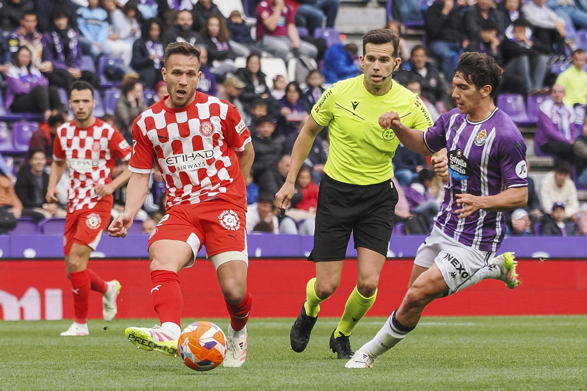 Les imatges del partit Valladolid - Girona