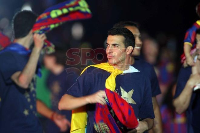 El Camp Nou acogió la fiesta de la Liga