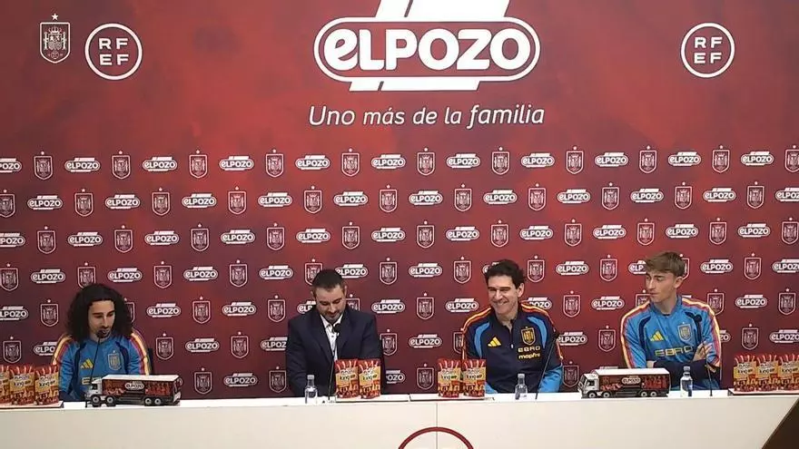 Cucurella: "Un buen plato de jamón no puede faltar"