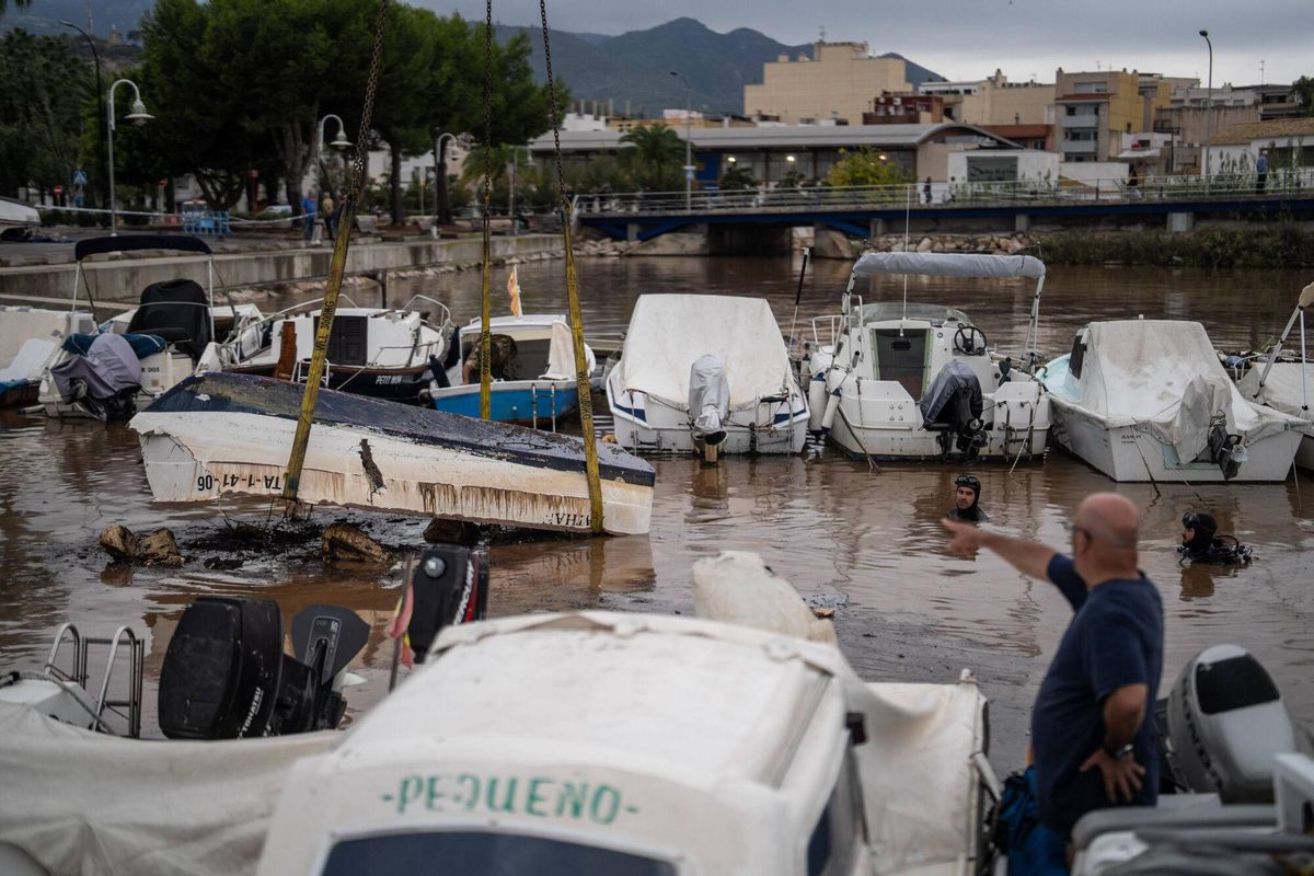 Destrosses provocades per la dana al Montsià