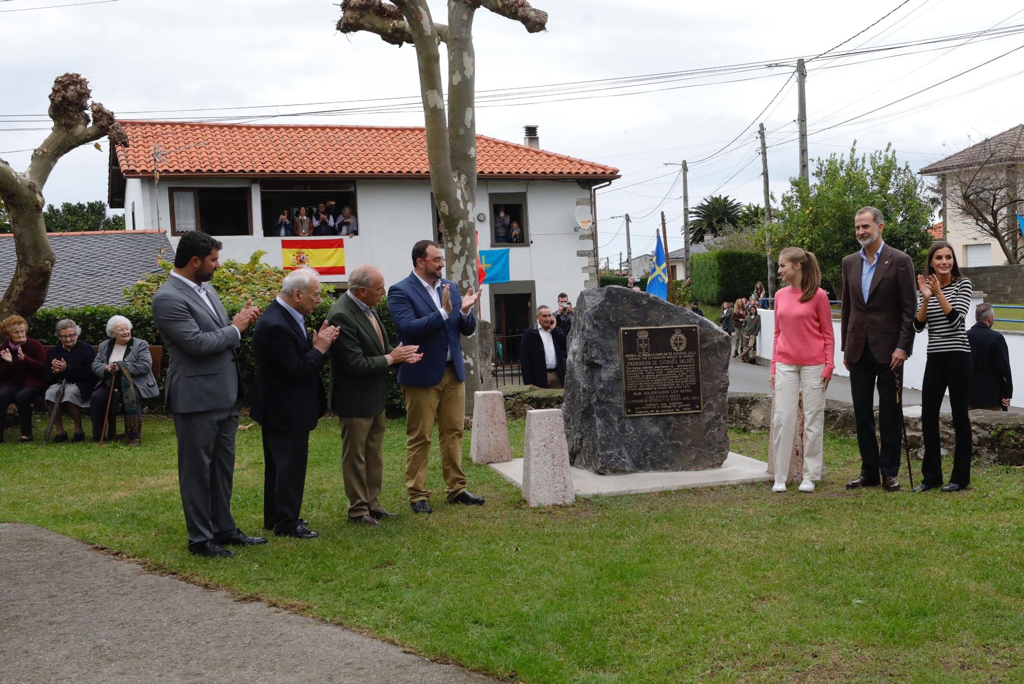 EN IMÁGENES: La Familia Real visita Cadavedo para hacer entrega del premio al Pueblo Ejemplar