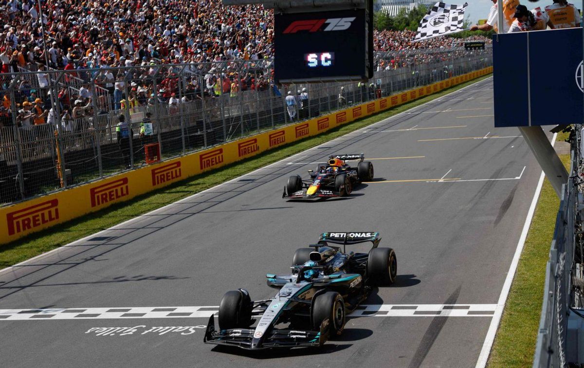 Russell s’imposa en el caos de McLaren al Canadà Russell s’imposa en el caos de McLaren al Canadà