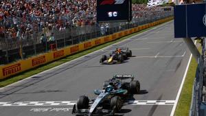 Russell s’imposa en el caos de McLaren al Canadà