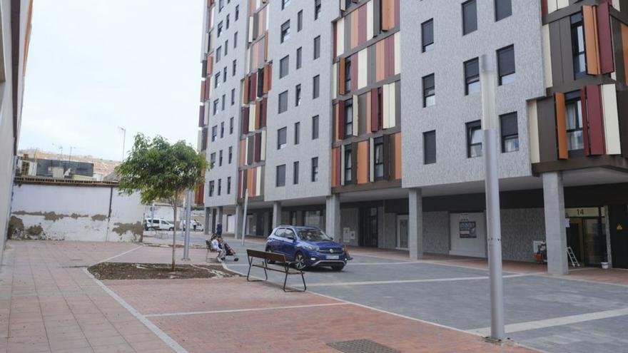 Zona soterrada del barranco de La Ballena. | | JOSÉ CARLOS GUERRA