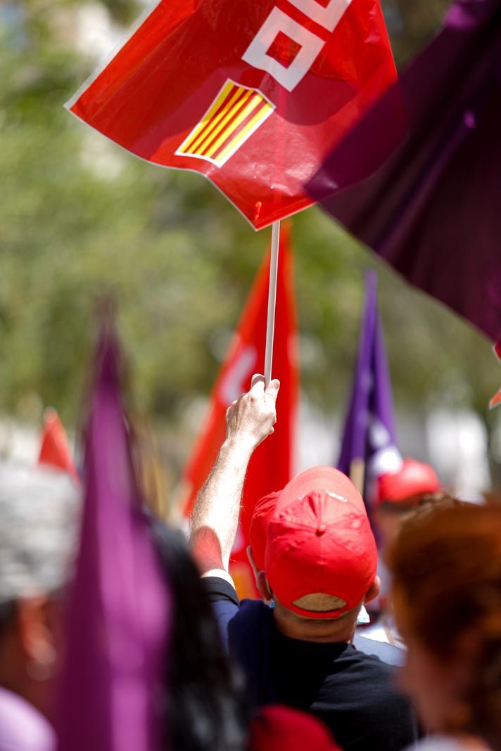 Manifestación del Día del Trabajo en Ibiza